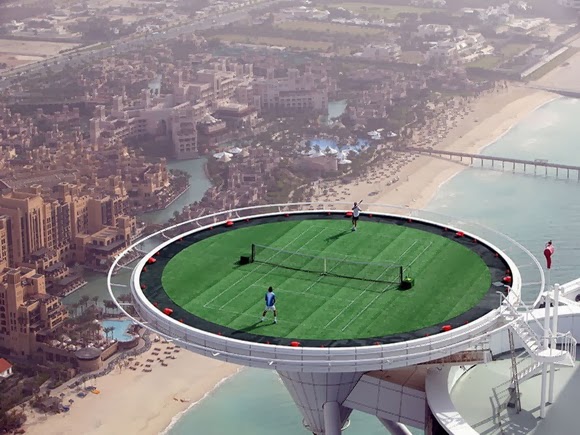 3. Γήπεδο τένις στο Burj Al Arab, Η2